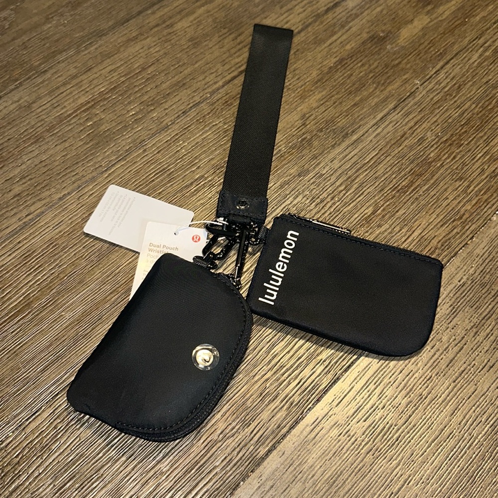 Lululemon dual pouch wristlet